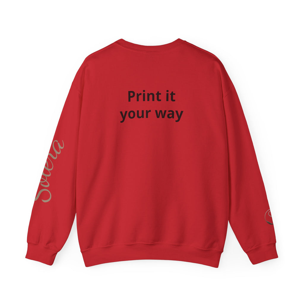 Save Earth Personalizable Sweatshirt — Customizable Eco-Friendly Message