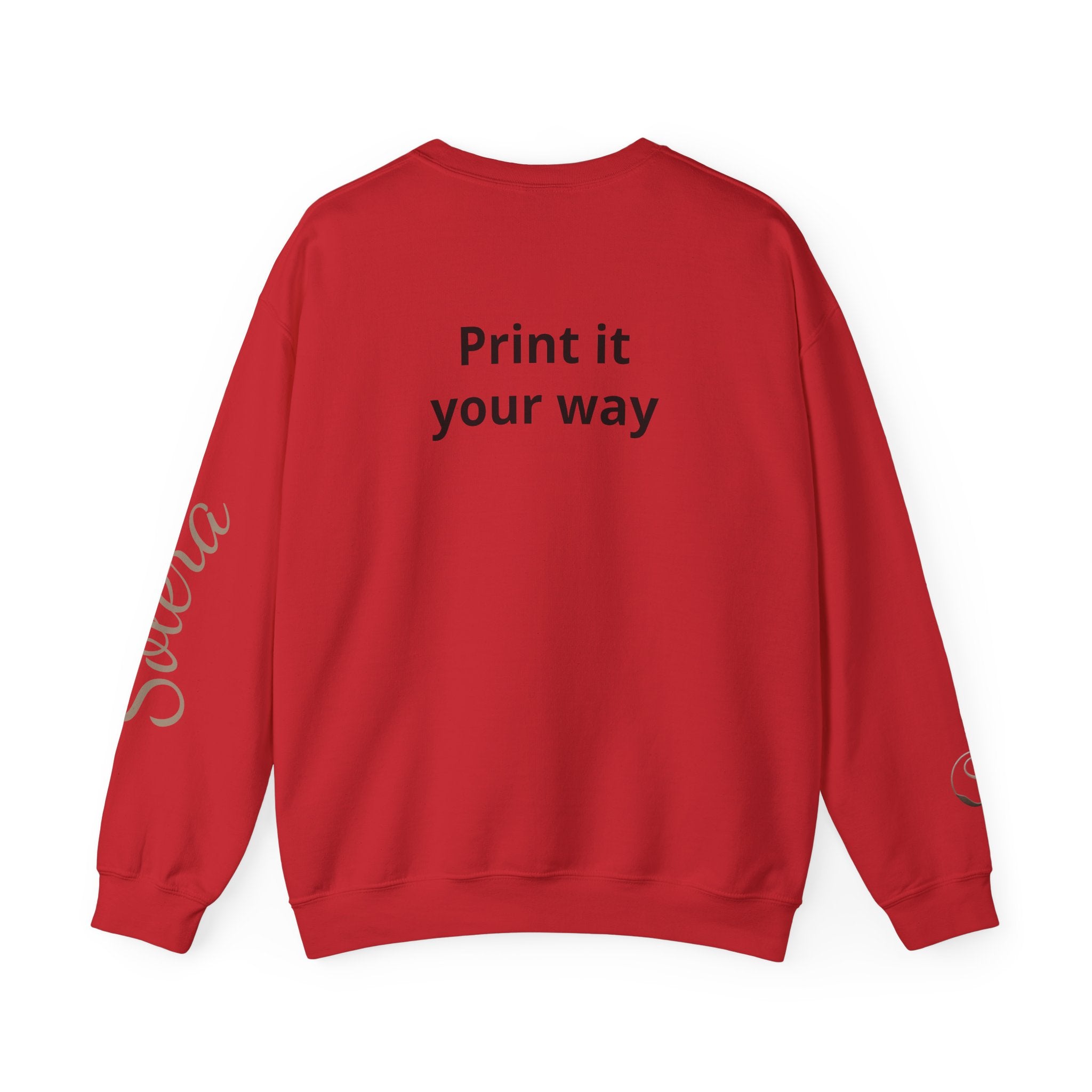 Save Earth Personalizable Sweatshirt — Customizable Eco-Friendly Message