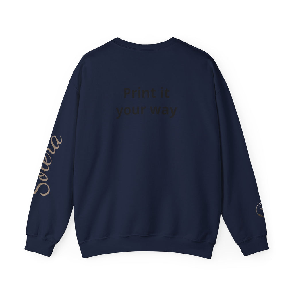 Save Earth Personalizable Sweatshirt — Customizable Eco-Friendly Message