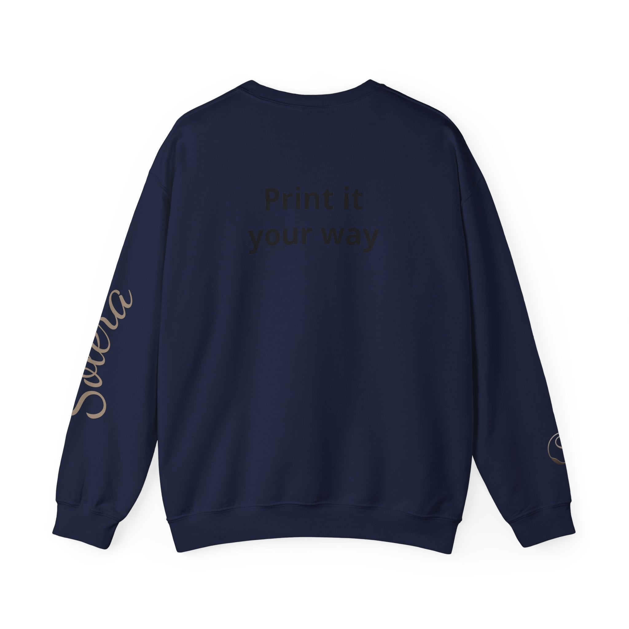 Save Earth Personalizable Sweatshirt — Customizable Eco-Friendly Message
