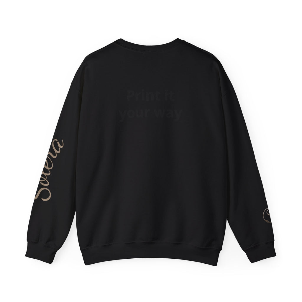 Save Earth Personalizable Sweatshirt — Customizable Eco-Friendly Message