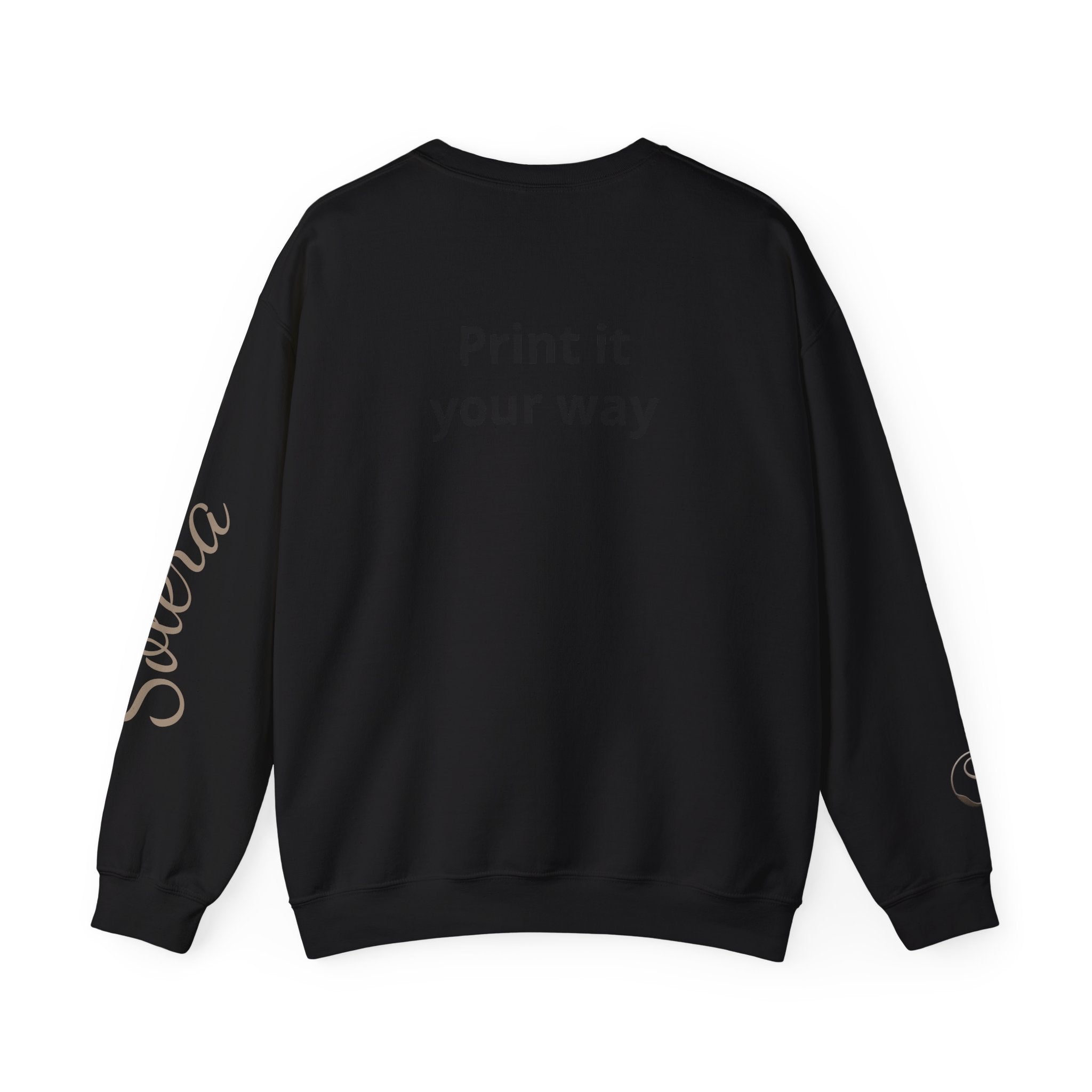 Save Earth Personalizable Sweatshirt — Customizable Eco-Friendly Message